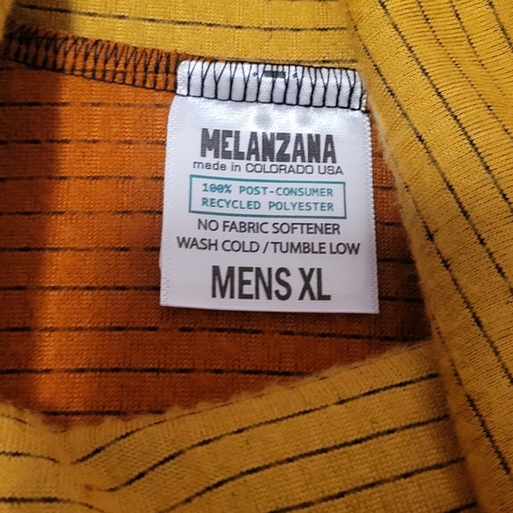 NEW 2025 Melanzana Men's XL Micro Grid Hoodie V2 PUMPKIN SUNFLOWER - Picture 3 of 8